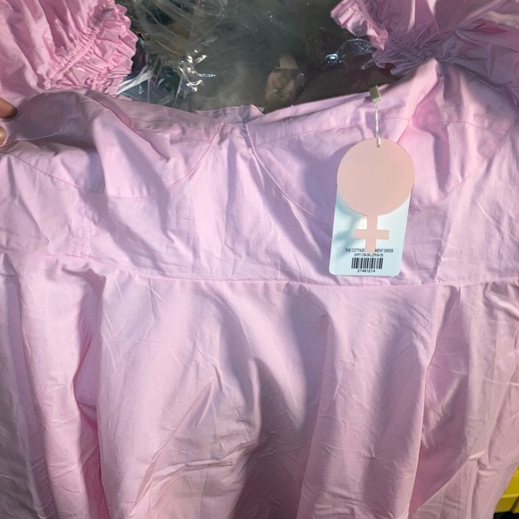 Beautiful Selkie Pink Cotton Parliament Dress!! 5X NWT! Smoke and Pet Free Home! - Picture 5 of 5